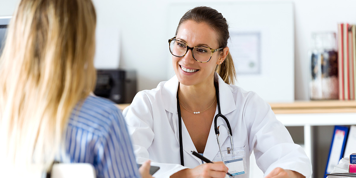 docteur souriant